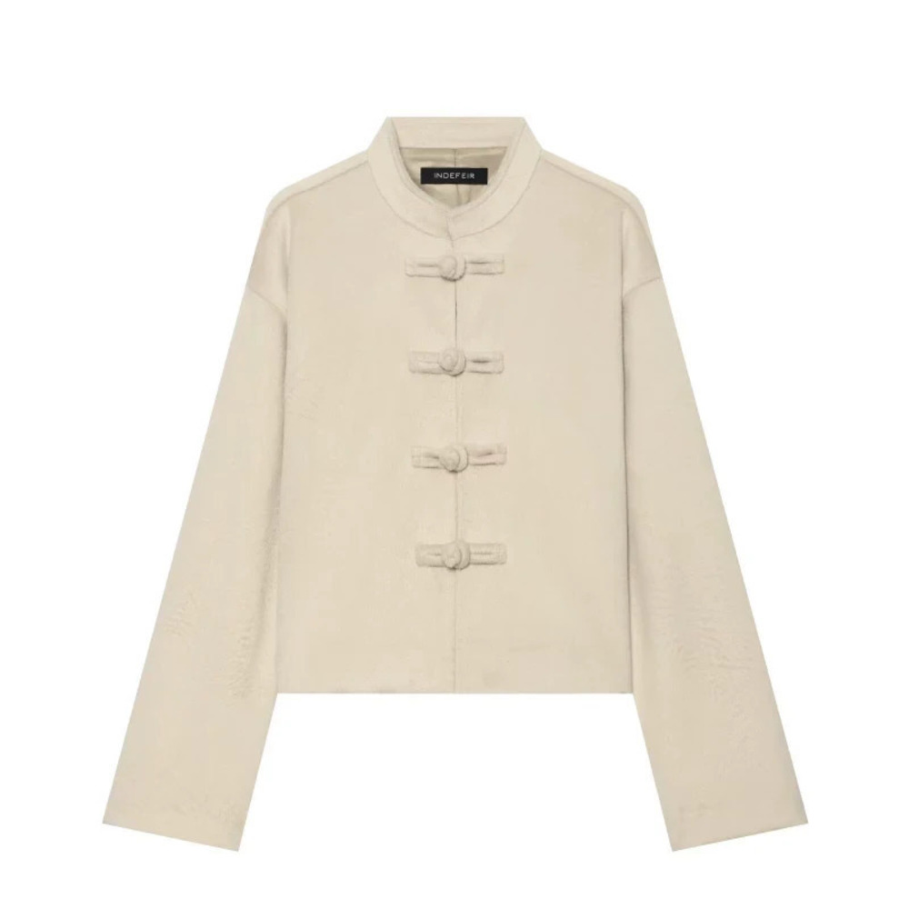 ZARA Hot Selling New Chinese Style Button Front Jacket